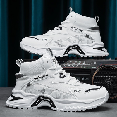 Nauji madingi įvairių spalvų vyriški sportbačiai