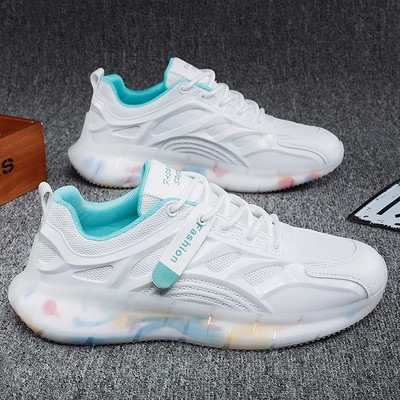 Vyriški sportbačiai su dekoratyviniais spalvotais elementais