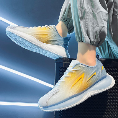 Мъжки спортни маратонки с връзки и въздушна камера