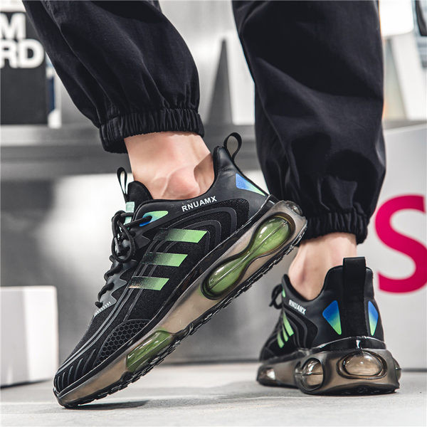 Мъжки спортни маратонки с връзки и въздушна камера 