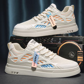 Kvėpuojantis sportinių kedų modelis su raišteliais