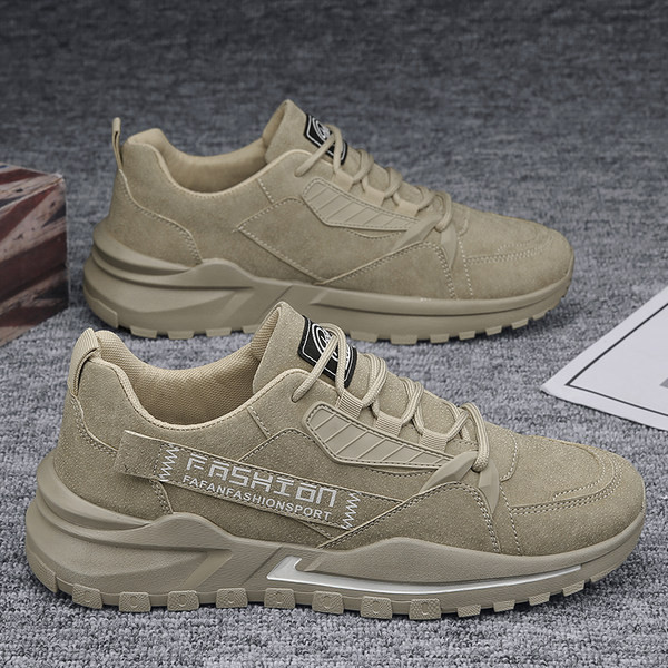 Γυναικεία sneakers eco-suede με γράμματα