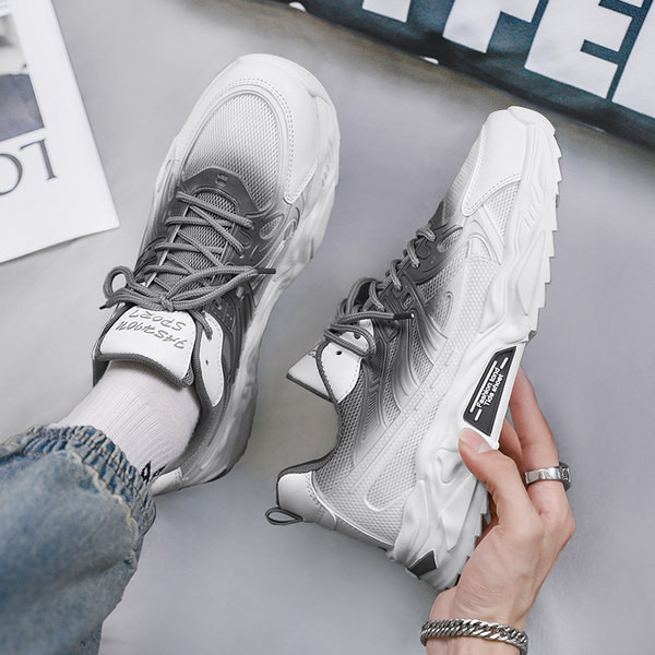 Sportiniai laisvalaikio vyriški sportbačiai su vaivorykštėmis spalvomis