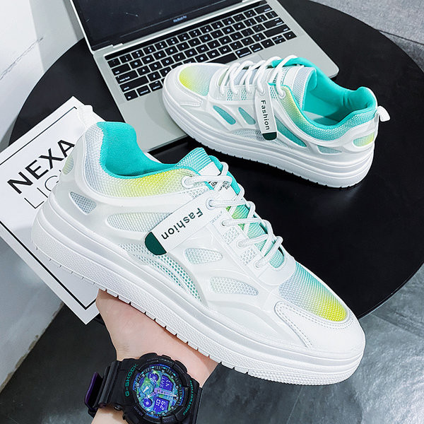 Vyriški laisvalaikio balti sportbačiai