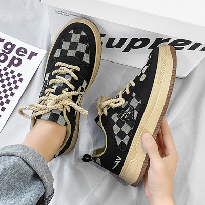 Férfi tornacipő - új, lapos talppal