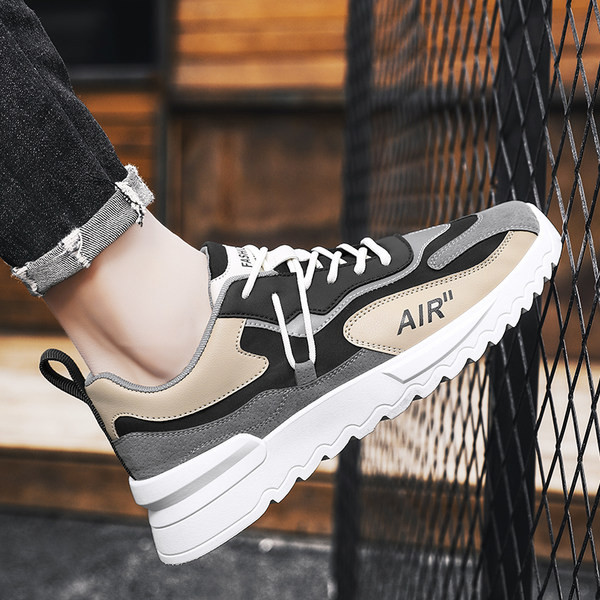 Vyriški sportiniai sportbačiai su dekoratyviniu užrašu