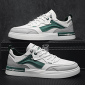 Dviejų spalvų vyriški sportbačiai tiesiu padu