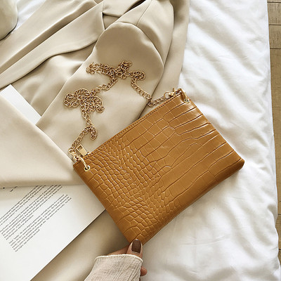 Eko odos sankabos krepšys su metaline grandine