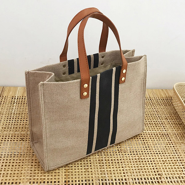 Τσάντα casual σε δύο χρώματα με δύο λουράκια