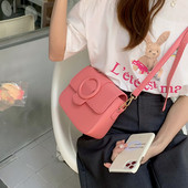 Väike kandiline kott kolmes värvitoonis