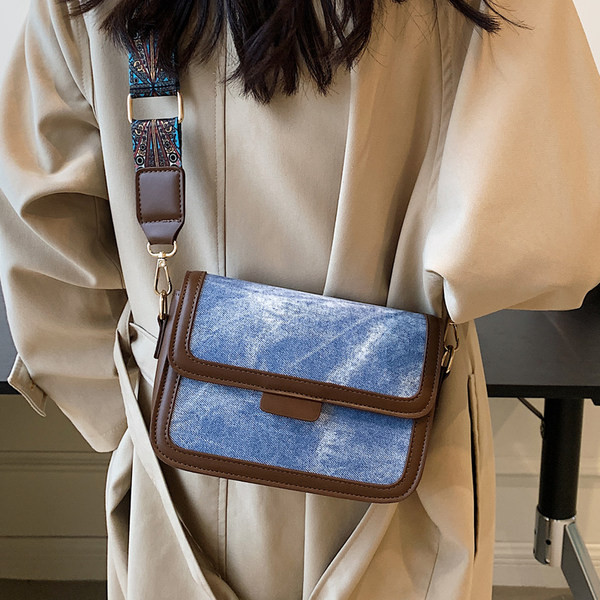 Laia õlarihmaga vabaaja käekott