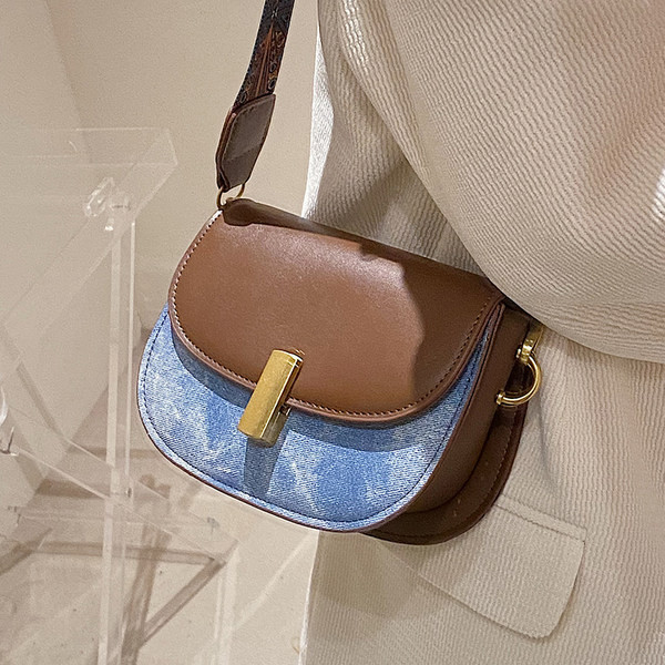 Γυναικείες τσάντες - μικρές με φαρδύ λουράκι ώμου