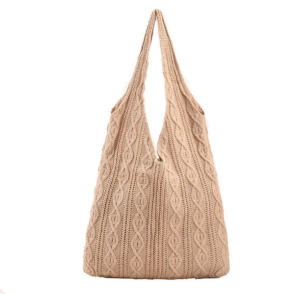 Koti tüüpi õhuke kootud käekott