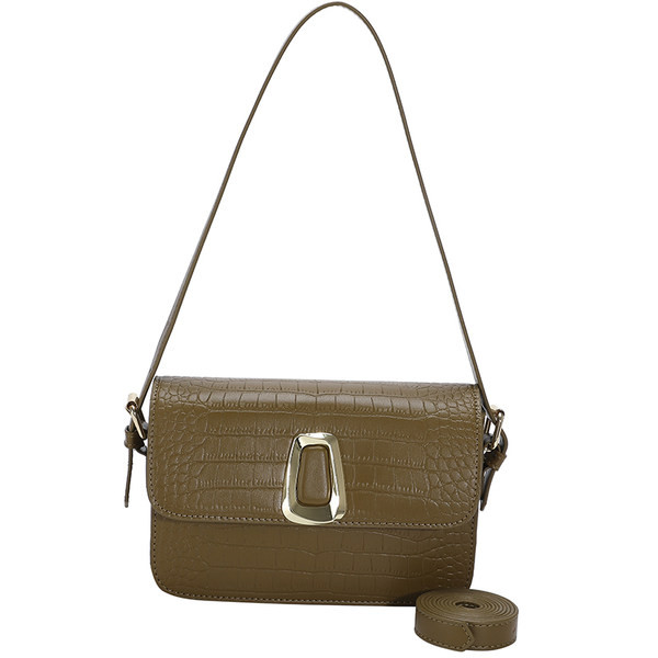 Moteriška šiuolaikiška dygsniuotos eko odos rankinė