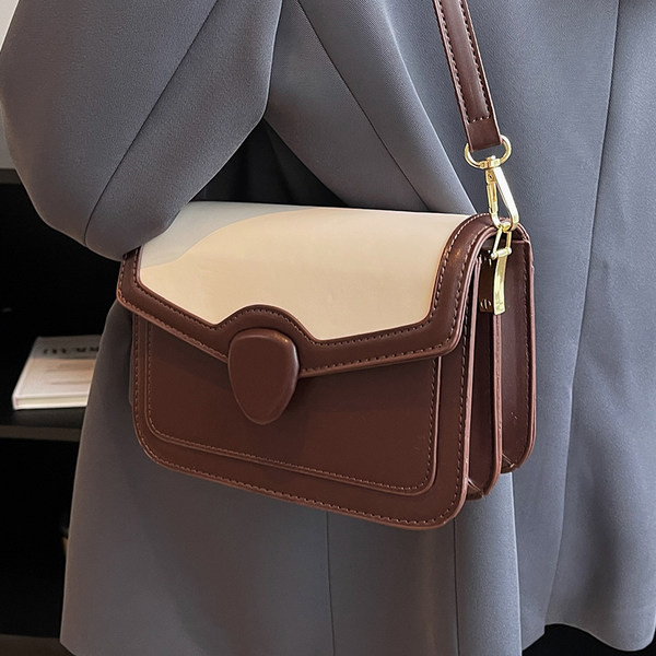 Aukštos klasės mažas kvadratinis krepšys