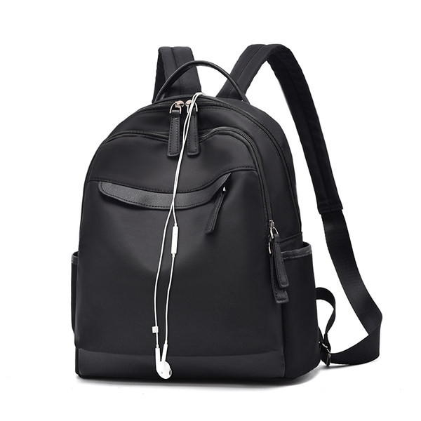 Γυναικείο σακίδιο πλάτης casual μαύρο