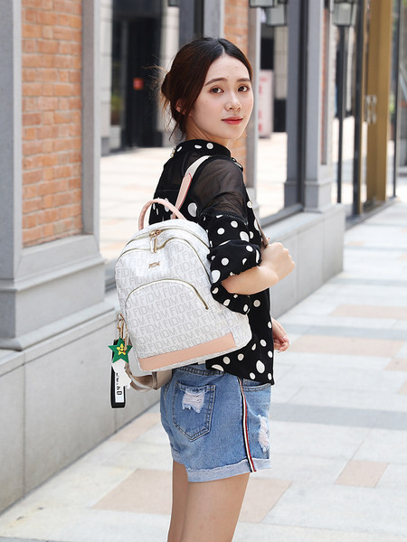 Καθημερινό γυναικείο σακίδιο πλάτης με κλειδοθήκη - πολλές θήκες