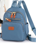 Női kis cipzáras hátizsák több színben