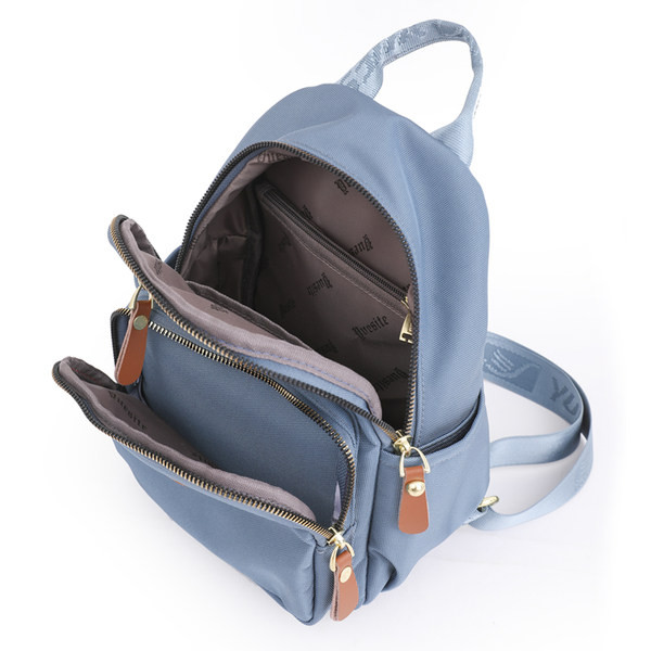 Női kis cipzáras hátizsák több színben