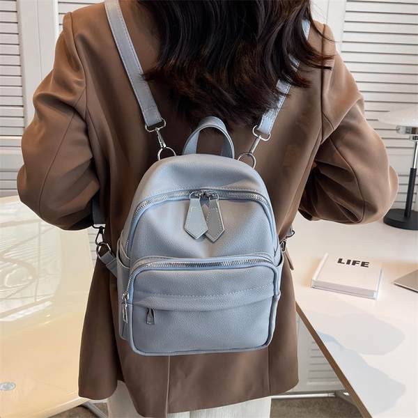 Naujo modelio moteriška kuprinė su petnešėlėmis - kelių spalvų