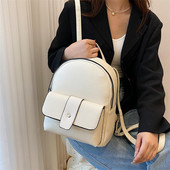 Naiste kaasaegne ökonahast seljakott esitaskuga