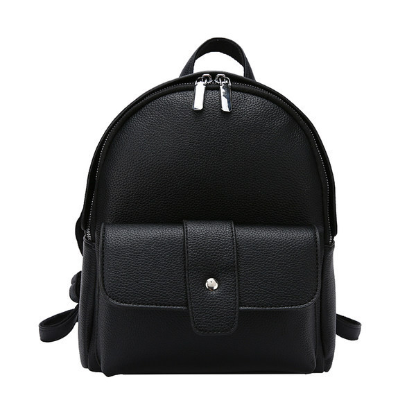 Naiste kaasaegne ökonahast seljakott esitaskuga