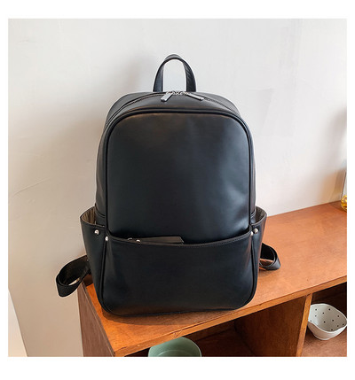 rugalmas női hátizsák mindennapi használatra, cipzárral