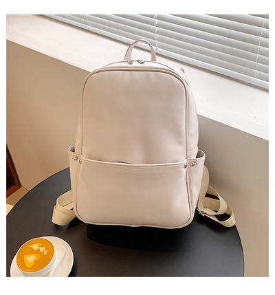 rugalmas női hátizsák mindennapi használatra, cipzárral