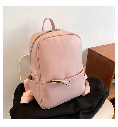 rugalmas női hátizsák mindennapi használatra, cipzárral