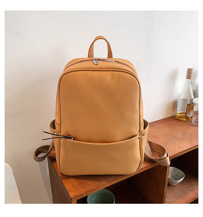 rugalmas női hátizsák mindennapi használatra, cipzárral