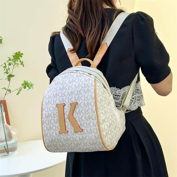 Μικρό μοντέρνο γυναικείο σακίδιο πλάτης από οικολογικό δέρμα με φερμουάρ