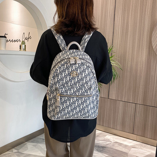 Γυναικείο σακίδιο πλάτης - νέο casual με στάμπα