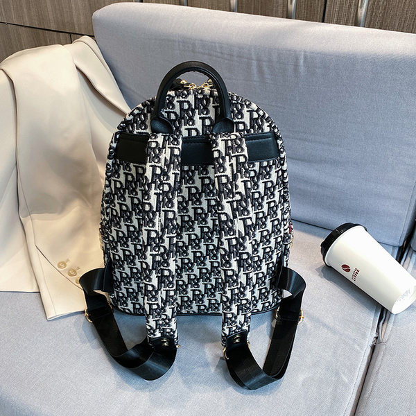 Γυναικείο σακίδιο πλάτης - νέο casual με στάμπα