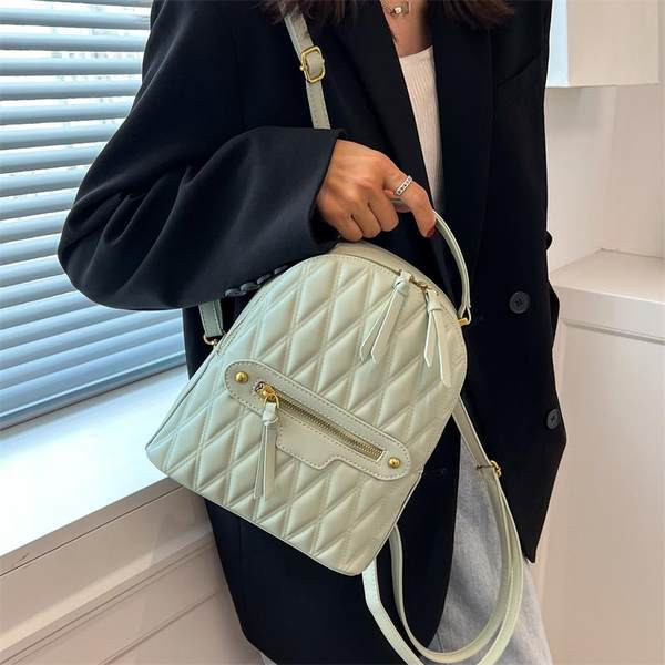 Casual γυναικείο σακίδιο πλάτης με φερμουάρ σε διάφορα χρώματα