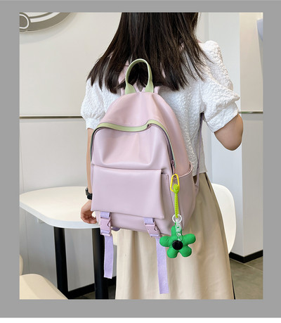 Nauja laisvalaikio moteriška įvairių spalvų kuprinė