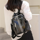 Lukkude ja dekoratiivkividega naiste seljakott