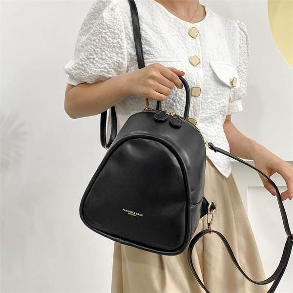 Moteriška kuprinė – maža vienspalvė