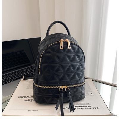 Lukuga puhta disainiga naiste seljakott