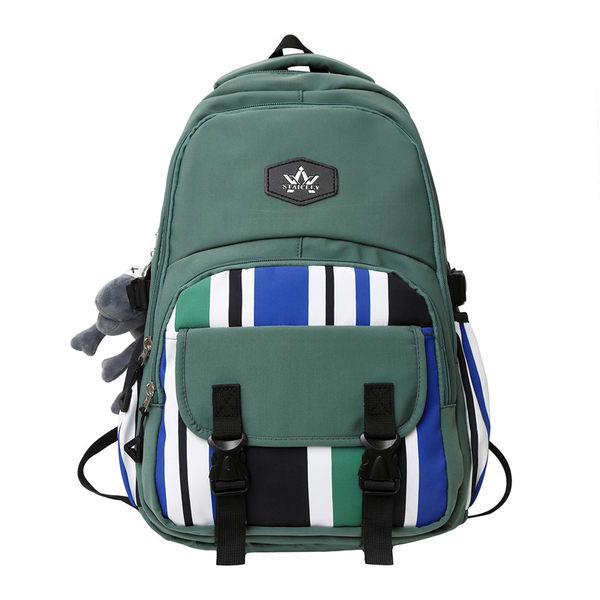 Νέο μοντέλο υφασμάτινο σακίδιο πλάτης με μπρελόκ