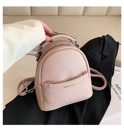 Γυναικείο casual σακίδιο πλάτης με φερμουάρ σε διάφορα χρώματα