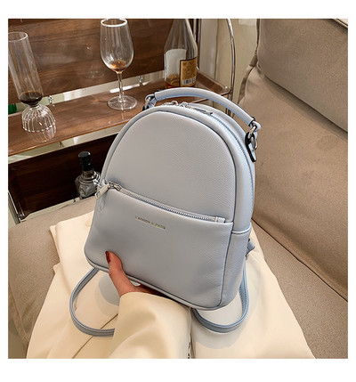 Γυναικείο casual σακίδιο πλάτης με φερμουάρ σε διάφορα χρώματα