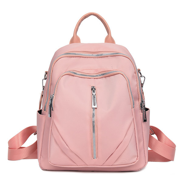 Neperšlampama moteriška keturių madingų spalvų kuprinė