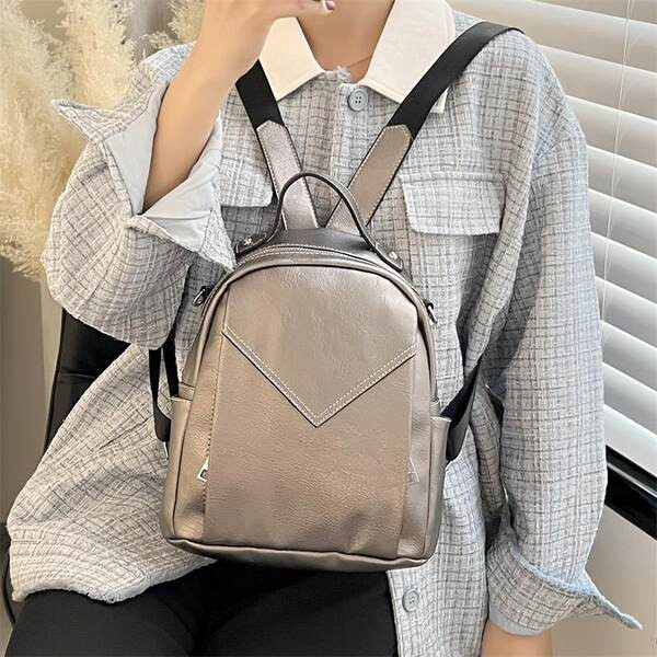 Uus moodne õmbluse ja lukuga seljakott