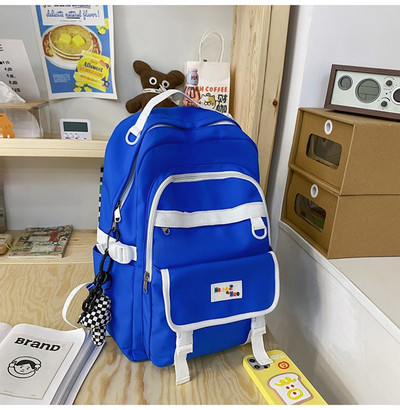 Moteriška kasdienė kelių spalvų kuprinė