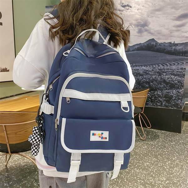 Moteriška kasdienė kelių spalvų kuprinė