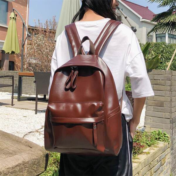 Νέο μοντέλο σακίδιο πλάτης με φερμουάρ και μπροστινή τσέπη