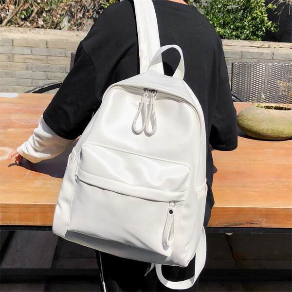 Νέο μοντέλο σακίδιο πλάτης με φερμουάρ και μπροστινή τσέπη