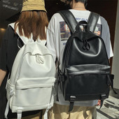 Alkalmi női műbőr cipzáras hátizsák