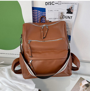 Νέο μοντέλο γυναικείο σακίδιο πλάτης από τεχνητό δέρμα - κατάλληλο για ταξίδια