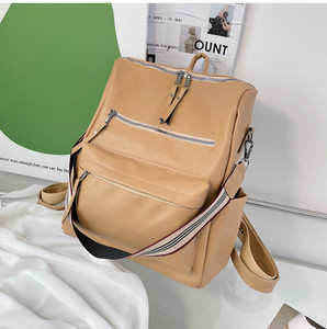 Νέο μοντέλο γυναικείο σακίδιο πλάτης από τεχνητό δέρμα - κατάλληλο για ταξίδια